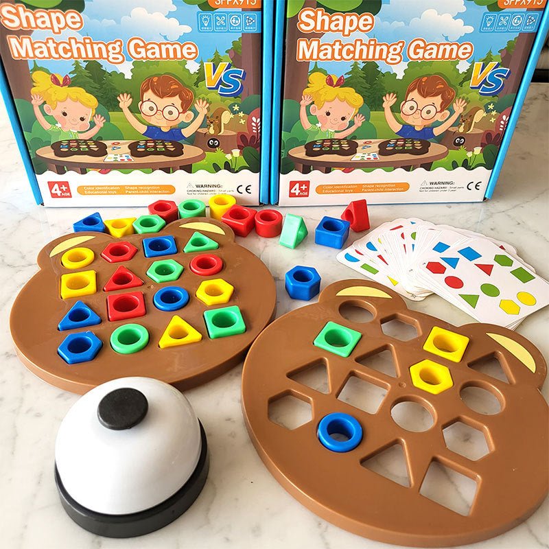 Shape Bear | Montessori-legetøj til indlæring af former