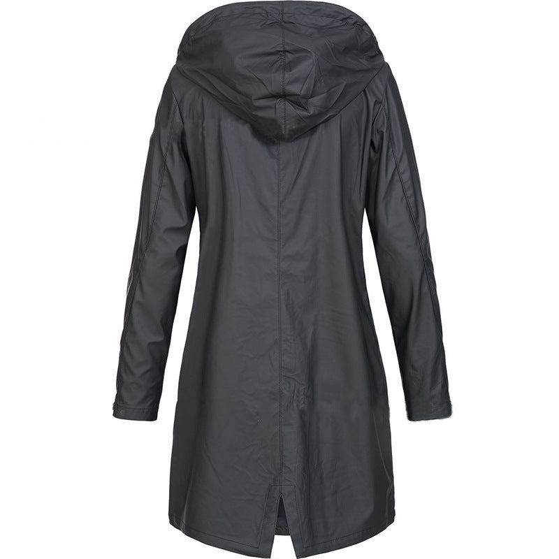 Marie™ - Manteau en Nylon Imperméable avec Capuche