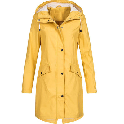 Marie™ - Manteau en Nylon Imperméable avec Capuche