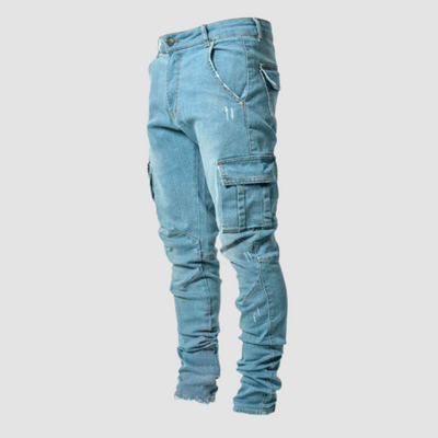 Laurent™ - Jeans décontractés en denim ultra-stretch