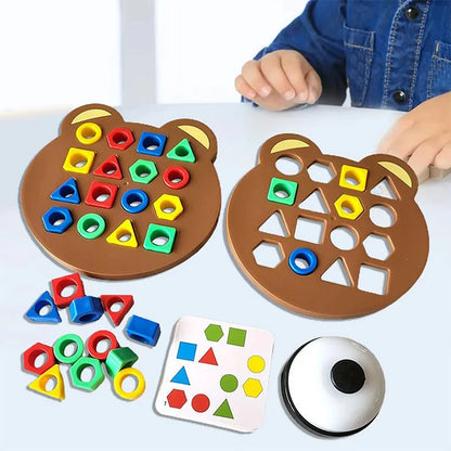 Beary™ Montessori-leker for innlæring av former