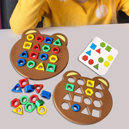 Beary™ Montessori-leker for innlæring av former