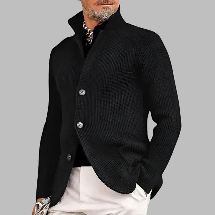 François™ - Cardigan en Laine Tricoté