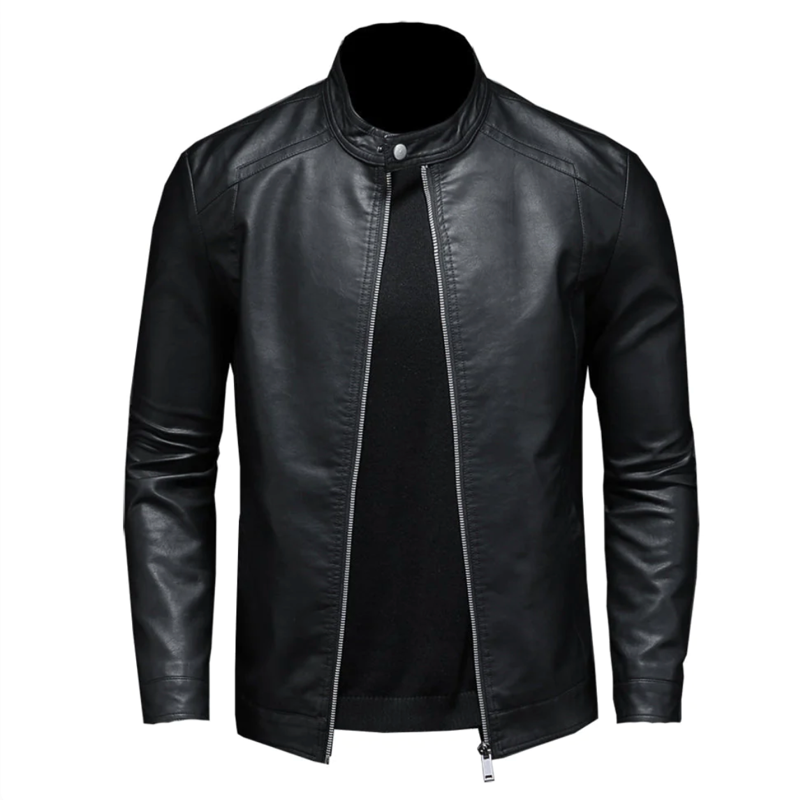 Julien™ - Blouson Moto en Cuir pour Homme