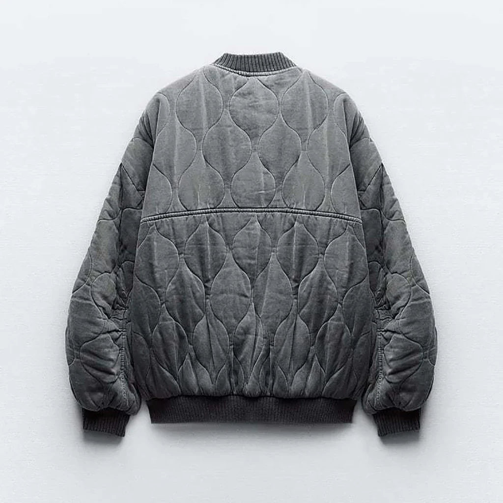 Alice™ - Bomber Jacket Loose in Cotone