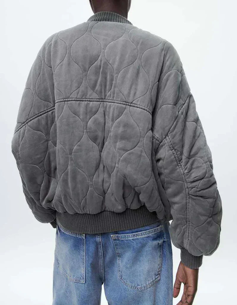 Alice™ - Bomber Jacket Loose in Cotone