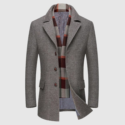 Christophe™ - Manteau en Laine Élégant Et Raffiné