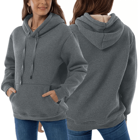 Marie™ - Hoodie réversible en microfibre