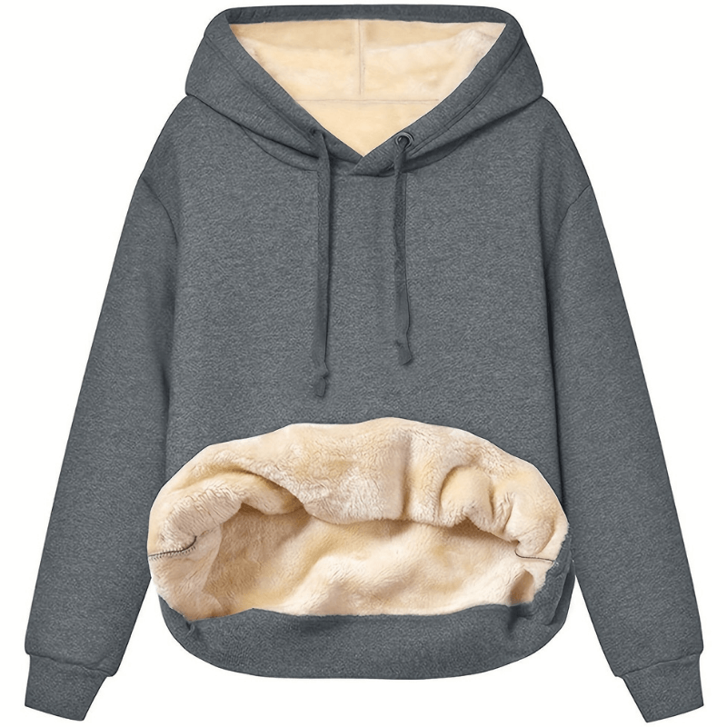 Marie™ - Hoodie réversible en microfibre