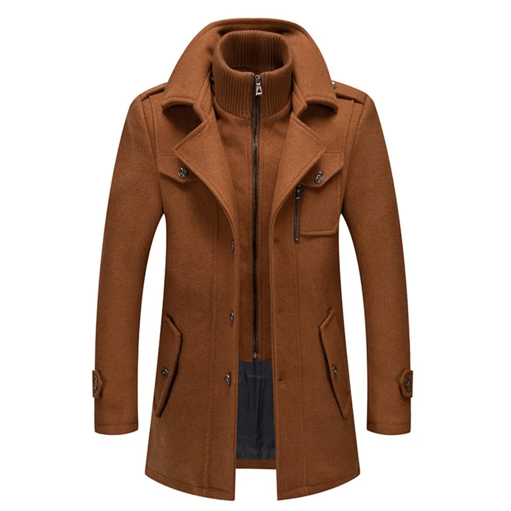 Nicolas™ - Manteau d'Hiver Élégant en Laine