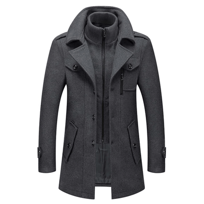 Nicolas™ - Manteau d'Hiver Élégant en Laine