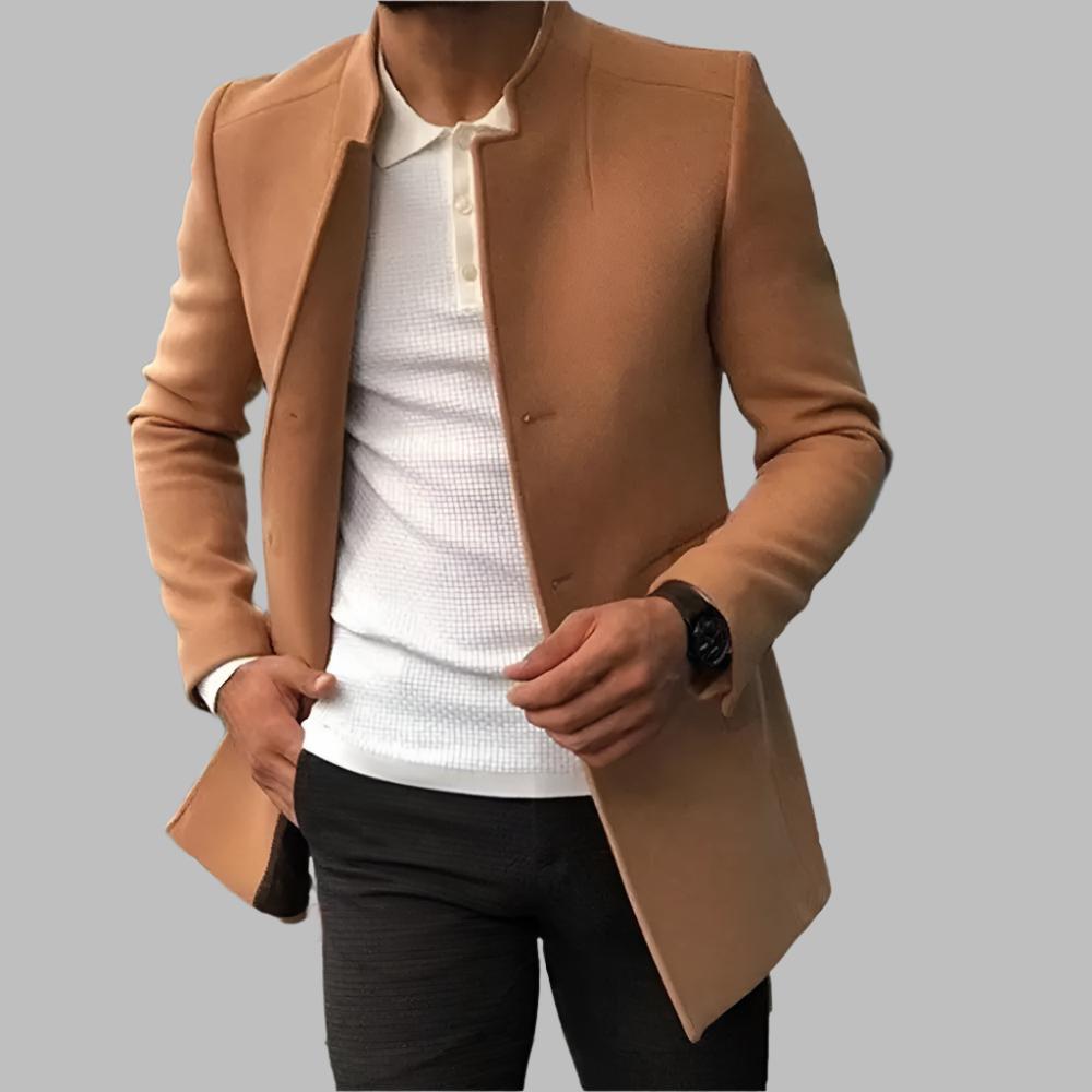 Alain™ - Élégant Manteau pour Homme en Laine